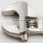 Wide Mouth Tube Live Nickel plated Spanner Wrench Adjustable Nut Wrench Pipe Wrench