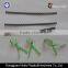 Hot sell Precut PET decorative plastic coated twist tie / binding ties