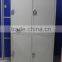 School Black Four Door Steel Gym Metal Locker