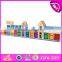 Wholesale cheap cartoon kids preschool toy shelf wooden daycare furniture W08C187