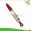 ZY-H2013 delicate design 7-inch silicone food tong with beautiful flower printed handle