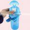 BPA Free Hight Quality Colorful 500ml Kids Plastic Water Bottle With Straw