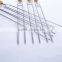 6pcs Stainless Steel/Inox BBQ Skewers With Wood Handle