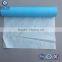 waterproof disposable blue couch cover paper roll medical exam table paper roll , with perforation