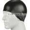 Wrinkle Free Silicone swim Cap , ear proction 100% silicone swim cap waterproof long hair
