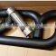 truck dual exhaust stack pipe install pipe