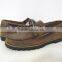 Handsewn Blucher Moccasin Construction Deck Shoes