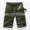 Wholesale mens cargo pants with side pockets , men's cargo short pants , men summer short pants