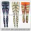 New design hemp unique yoga pants for women/sportswear for printing legging/rpet yoga pants