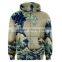 Sublimated custom printed hoodies