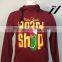 board shop fashion red men high neck hoodie
