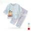 baby fasion suits cute suits baby t-shirt with bear and strip pants