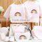 Factory price winter infant designer clothes set pink baby clothing sets good quality