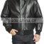 FREESAMPLE Men A2 flight bomber Slim Fit Locomotive Style Man Leather Jacket