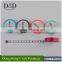Colorful soft tape measuring waist 150cm/60IN plastic ruler for garment