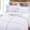 Hot sale new product cotton hotel embroidered stripe bedding used in hotel bedding sets