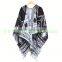 Erdos the Blanket Design Cashmere Poncho Shawl Scarf
