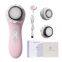 Pink CNV PRO Electric Face Brush Facial Brush Waterproof Sonic Cleansing System Portable Face Exfoliator Rechargeable