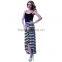 Factory direct sell long sleeve women maxi dress