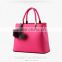 2017 new design spring colors bag women genuine leather tote handbag beautiful ladies handbags HB02