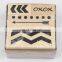 5 Pieces Wooden Sign Stamp Custom Rubber Stamp Set Children DIY Accessories