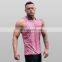 mens exercise anti shrink maroon marl free sample vest