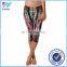 2015 Yihao Women Fashion Tiger Print Fitness Gym Yoga Wear Capris Pants
