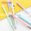 New design korean stationery promotional office school cute fancy multicolor plastic pens gel ink pen with custom logo