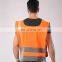 Fashion high visible reflective safety orange t-shirt