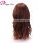 Hot Selling Good Feedback No Shend Tangle Free brawn Color Natural Wave 100% Human Hair Virgin Brazilian Lace front Wig