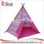 2 kid wooden canvas tent fabric foldable kid play kid tent
