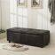 Leather Ottoman Bench with Storage for Living Room Furniture-HL-6022-1