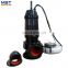 4 poles submersible pump for mud water