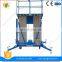 10m two column aluminum mobile work platform