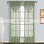 grommet voile fabric sheer windows curtain panel