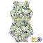 Vintage Floral Cheap Summer Bodysuit Newborn Baby Clothes Pom Pom Romper