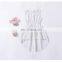 2019 summer baby girls party wear chiffon dress summer front short back long kids dresses free ship