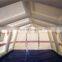 PVC Frame supported inflatable field hospital tent for emergency