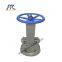 Handle Wheel Manual wafer type WCB Industrial Knife Gate Valve