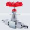 China Supplier SS304 316 321 1/2 inch 3/4 inch Globe Needle Valve