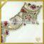 Handmade crystal ab neckline rhinestone applique wholesale FHA-068