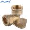 T1166 Brass compression wall plate pipe fitting for copper pipe