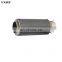 High quality  carbon fiber steel muffler pipe inlet 60.5mm exhaust pipes motorcycle