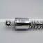 High quality silver color rear spring GN125 motorcycle shock absorber