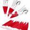 Widely Used Superior Quality Christmas Hat Shape Portable Christmas Cutlery Set