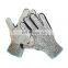 RTS 13G HPPE Glass Fiber Level 5 Cut & Puncture Resistant Industry Gloves With Leather on Palm Work Safety Gloves