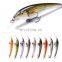 7.5cm 4g Special Design Minnow Colorful Paint Box Packaging Bionic Minnow Fishing Lures