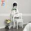 Beauty Make-Up Dressing White Dresser Desk Vanity Makeup Table
