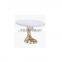 stainless steel marble top cake stand