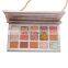 No Logo Square Paint Metallic Cosmetic Palette Personalized Luxury Magnetic Empty Eyeshadow Palette Makeup